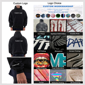 เสื้อสเวตเชิ้ตคอปกผ้าฟลีซคอตตอนหนาน้ำหนัก 445 กรัม พิมพ์ลายตามสั่ง ผลิตจำนวนมาก ขายส่ง คุณภาพพรีเมียม รับผลิตแบบ OEM - Product Image 5