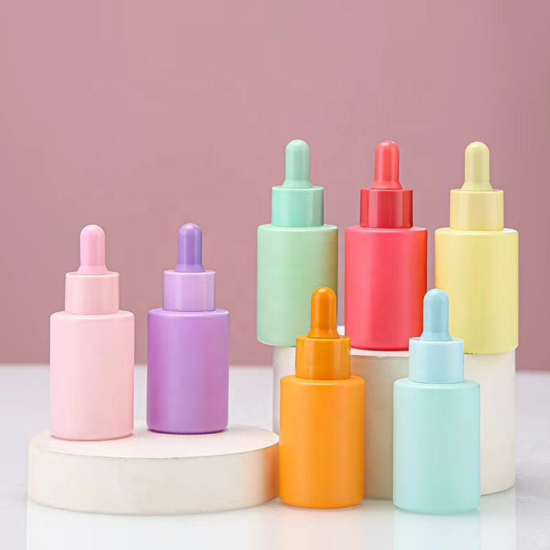 macaron push dropper bottles