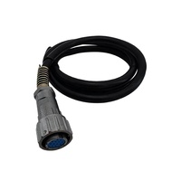 Connecteur d'aviation circulaire mâle-femelle 12 broches FQ18, étanche IP67, à verrouillage par baïonnette, plaqué or, pour l'automatisation industrielle