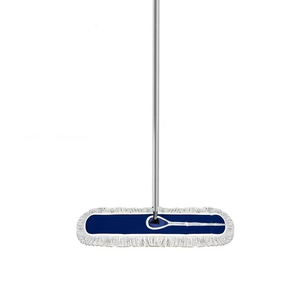 Mop per Pavimenti Commerciale di Grandi Dimensioni con Manico in Acciaio Inox per Hotel e Palestre, per Pulizia a Secco e Umido - Product Image 6
