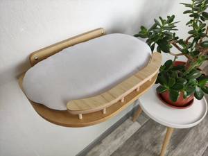 Chất Lượng Cao Thoải Mái Mèo Leo Núi Khung Tường Gỗ Rắn Mèo Cây Với Salu Sinh Thái Bền Vững Mèo Tường Bởi Thương Hiệu Tên - Product Image 2