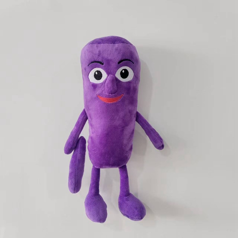 Bonhomme en bois violet 35cm