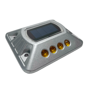 सड़क के स्टड एल्यूमीनियम रोड परावर्तक ip68 सौर प्रकाश की अगुवाई वाली सड़क स्टड एल्यूमीनियम फ्लैशिंग वाली सौर सड़क स्टड - Product Image 6