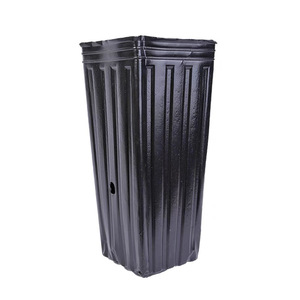 Bolsas para Plántulas, Tubos para Árboles, Macetas de Cultivo, Contenedores de Plástico para Viveros, Macetas Cuadradas con Fondo Reforzado para Naranjas y Cítricos - Product Image 3