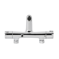 SANIPRO mural salle de bain Spa pluie température constante eau douche ensemble, tout cuivre baignoire thermostatique robinet de douche