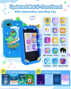 Jouets pour smartphones pour garçons, jouets éducatifs <span class=keywords><strong>à</strong></span> écran tactile, <span class=keywords><strong>téléphone</strong></span> portable pour enfants - Product Image 2