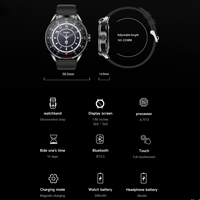 2-in-1 Smartwatch mit TWS-Kopfhörern 1,46 Zoll BT-Anruf Herzfrequenz-Schlafmonitor Sprachassistent Musikwiedergabe Outdoor-Sport