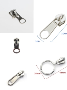 Tùy chỉnh Silicone tự động khóa dây kéo thanh trượt với logo dập nổi Oeko-tex chứng nhận bền vững - Product Image 3