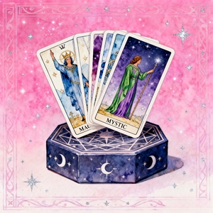 Impression de cartes personnalisées avec des bords dorés, création de cartes de tarot avec votre propre design, cartes mystérieuses - Product Image 2