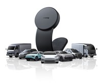 Support magnétique pliable et incurvé à ventouse réglable pour tableau de bord de voiture, bureau, lit, support de téléphone portable