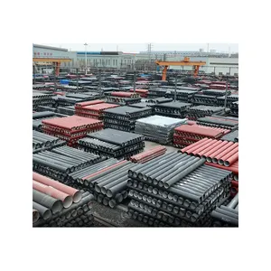 Jiahao Steel DI Cast Tube K9 K7 450mm Class K9 Cement Lined Cement Lined Ductile Cast Iron Pipe