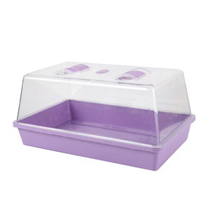 ODM OEM Offre Spéciale Mini Sprout Green House <span class=keywords><strong>Treillis</strong></span> Base Propagateur Intérieur Extérieur Plantation Outil De Jardinage Plateaux De Semences En Plastique Boîte - Product Image 2
