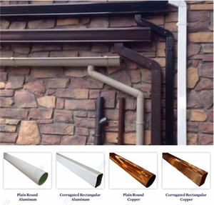 Vuông hoặc vòng mái mưa máng xối downspout Ống cuộn hình thành máy downpipe khuỷu tay làm cho máy - Product Image 6