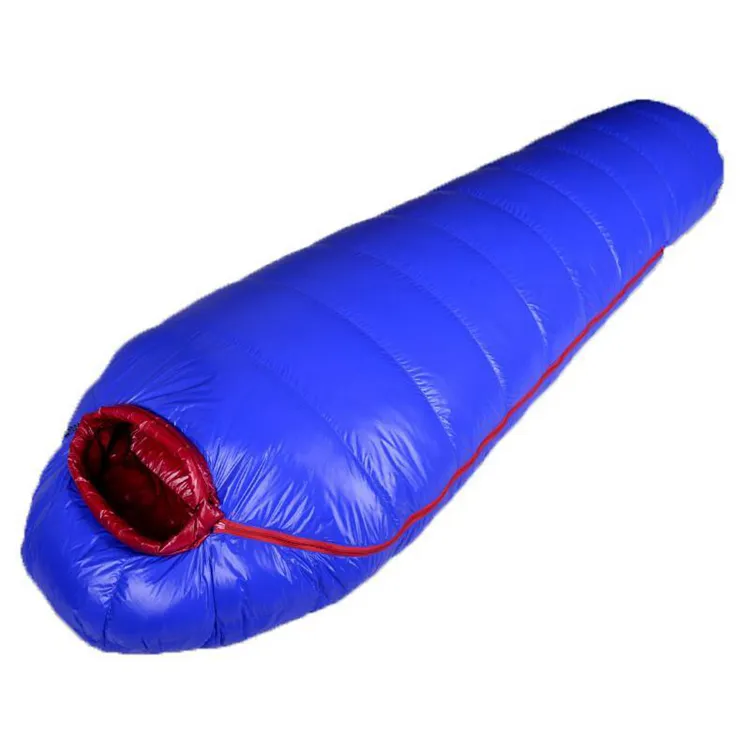 camping equipment outdoor 2019 Envelope sleeping bag 320T Nylon 800g duck down sleeping bag