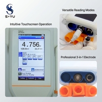 SYU PH510T pH-mètre portable de poche, résolution pH 0,001, étalonnage 8 points, étanche IP65 pour tests sur le terrain en extérieur, OEM