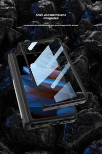 เคสโทรศัพท์หนังแบบพับได้ ดีไซน์คลาสสิกเรียบหรู คุณภาพสูง พร้อมบานพับแม่เหล็ก สำหรับรุ่น Oppo Find N2 Plus XR บรรจุกล่อง - Product Image 6