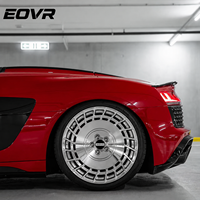 Rines EVOR Deep Dish Cromados Pulidos de 18 19 20 21 22 24 Pulgadas 5x114.3 5x120 5x127 para Mercedes/gtr/urus/c8/audi/bmw, Ruedas Forjadas