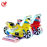 Machine de jeu d'arcade de moto pour enfants Mini tour de foire enfants carrousel vente jeux à jetons