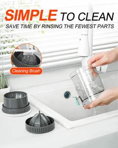 Exprimidor de Frutas Eléctrico Recargable, Portátil y Compacto, en Oferta, para Naranjas, Limones y Limas - Product Image 6