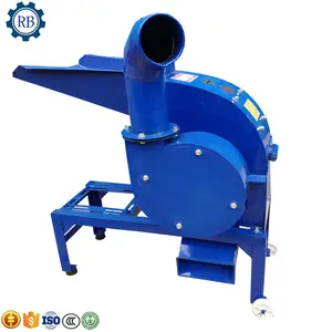 Hammer Corn Cob Mill Machine Corn Pellet Crusher Peanut Stalk Grinding Machine