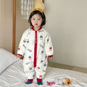 Maydow usine Offre Spéciale gaze sacs de couchage bambou coton manches amovibles doux respirant bébé sacs de couchage - Product Image 6