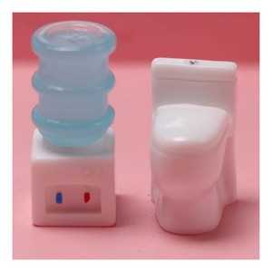 Máquina dispensadora <span class=keywords><strong>de</strong></span> <span class=keywords><strong>agua</strong></span> con marco 3D, inodoro Artificial, cuentas <span class=keywords><strong>de</strong></span> resina bonitas, juguetes <span class=keywords><strong>de</strong></span> tamaño pequeño - Product Image 5