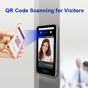 Machine de contrôle d'accès biométrique avec reconnaissance faciale 8 pouces, API SDK, Wiegand RS485, <span class=keywords><strong>WIFI</strong></span>, pour usine OEM - Product Image 6