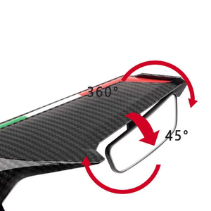 For Honda CBR650R CBR300R CBR400R CBM500R <strong>Motorcycle</strong> Accessories Side <strong>Mirrors</strong> Winglets Wind Wing Adjustable Rotating Rearview