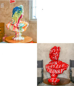 Scultura su ordinazione del busto della statua del busto di <span class=keywords><strong>David</strong></span> della statua dipinta a mano di <span class=keywords><strong>David</strong></span> - Product Image 6