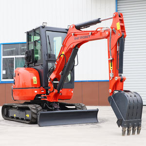 Excavadora de 3,5 t Euro 5 Excavadora hidráulica Excavadoras al por mayor Mini excavadora de 3,5 toneladas con pulgar - Product Image 5