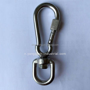 Moschettone Girevole con Gancio a Molla in Acciaio Inox <span class=keywords><strong>per</strong></span> Guinzaglio <span class=keywords><strong>per</strong></span> Cani, Borsa, Moschettone - Product Image 4