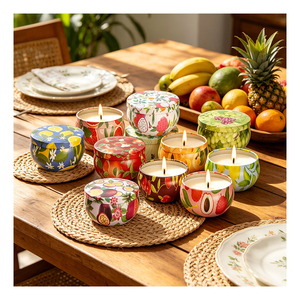 Candle Suppliers Wholesale <b>Empty</b> Vessels Lids <b>Boxes</b> Custom Wax Filling Retail Sampling Sourcing Network Display - Product Image 3