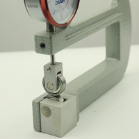 Jauge d'épaisseur 0-10mm avec insert à rouleau Jauge d'épaisseur continue 0.01mm