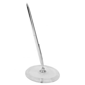 Set pena masuk tamu grosir pabrik hadiah mewah penawaran penerimaan tamu pena tanda tangan pernikahan dengan pemegang pena akrilik - Product Image 1