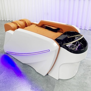 Cama de Masaje con Luz LED de Acrílico, Eléctrica, Inteligente <span class=keywords><strong>y</strong></span> Totalmente Automática, de Lujo, para Salones de Belleza <span class=keywords><strong>y</strong></span> Barberías - Product Image 4