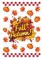 Autocollants de transfert UV DTF A5 pour carnet de notes, motif citrouille d'automne et Jour de Thanksgiving, prêts à appliquer, imperméables, pour couverture de journal