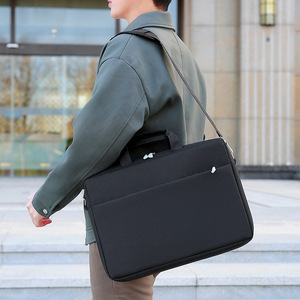 Capacity Laptop Sleeve With Zipper Portable Shockproof Waterproof Breathable Closure Large <b>Computer</b> Bag - Product Image 6