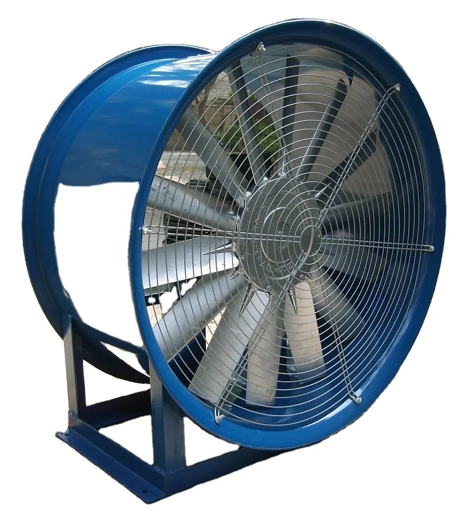 Hochtemperatur-Kühler lüfter Lüftungs luft absauger Edelstahl-Abluft ventilator Industrie kanäle Axial ventilator