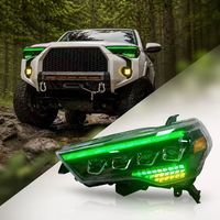 Phare LED pour 4Runner 2014-2024, phare projecteur LED complet avec feux de jour DRL et clignotants séquentiels, Plug and Play, phare automobile