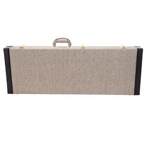 E-guitar – étui rigide en <span class=keywords><strong>Tweed</strong></span> Beige pour instruments de musique, étui pour <span class=keywords><strong>guitare</strong></span> basse - Product Image 2