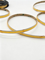 Bande lumineuse COB 8mm PCB - 480 LED/mètre DC12V IP33, découpable, pour décoration intérieure, contrôlable, avec variateur d'intensité, CRI 90 élevé