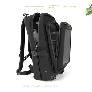 Sac à dos en nylon à énergie solaire pour l'extérieur, l'alpinisme, la charge d'urgence, le camping, les voyages, le cyclisme, unisexe, personnalisable, fabriqué en Chine - Product Image 3