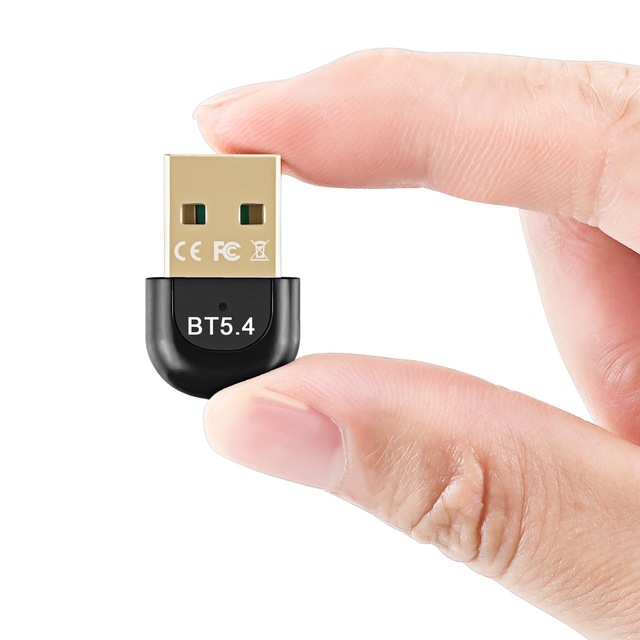 HIGI USB Bluetooth 5.4 Adapter for PC Free Driver Mini Size Bluetooth 5.4 Bluetooth Adapter