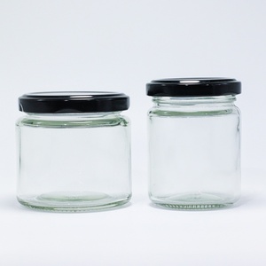 Oferta Especial: Frascos de Vidrio Transparentes de Boca Ancha para Conservas, Miel, Mermelada, Encurtidos y Salsas, con Tapa Metálica, 250 ml, 500 ml, 8 oz, 16 oz - Product Image 5