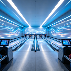 Professionelles Bowlingbahn-Projekt mit Maßgefertigten Bowlingkugeln, Duckpin-<span class=keywords><strong>Bowling</strong></span> und Mini-<span class=keywords><strong>Bowling</strong></span> für Familienzentren - Product Image 4