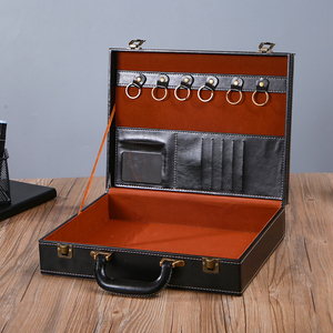 Boîte-cadeau d'outil clé de luxe personnalisée Boîte à outils de transfert en cuir PU avec l'avantage UV Fourniture ponctuelle de biens immobiliers par les fabricants - Product Image 3