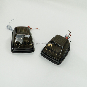 Luce di segnalazione anteriore a LED fumé nera w464 w465 con telaio in fibra di carbonio per <span class=keywords><strong>Mercedes</strong></span> Benz Classe G g63 g500 - Product Image 3