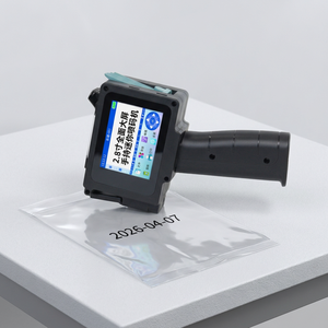 Impresora de Inyección de Tinta Portátil con Pantalla Táctil Inteligente, 600DPI, Recargable, para Imprimir Fechas, Códigos QR y Códigos de Barras - Product Image 1