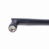 Antena de Terminal de Cobre con Polarización Vertical Giratoria de 2.4GHz y 5GHz para Conector Macho, Impermeable IP65, Ganancia de 2.5dBi