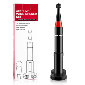 <span class=keywords><strong>Tire</strong></span>-<span class=keywords><strong>bouchon</strong></span> pneumatique 3-en-1 New Rocket, ouvre-bouteille portable avec <span class=keywords><strong>aiguille</strong></span> à dégagement rapide pour le vin - Product Image 2